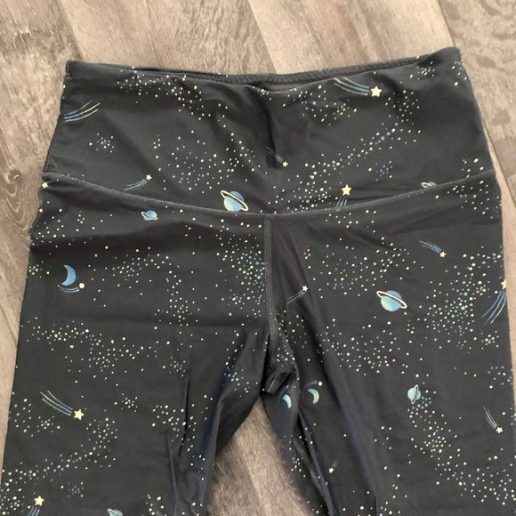 VS Victoria's Secret SPORT Leggings Racerback Sports Bra Space Medium Large - Picture 7 of 10